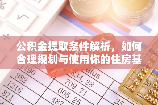 康乐公积金提取条件解析，如何合理规划与使用你的住房基金