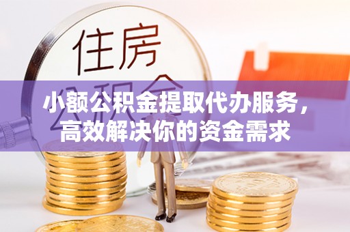 康乐小额公积金提取代办服务，高效解决你的资金需求