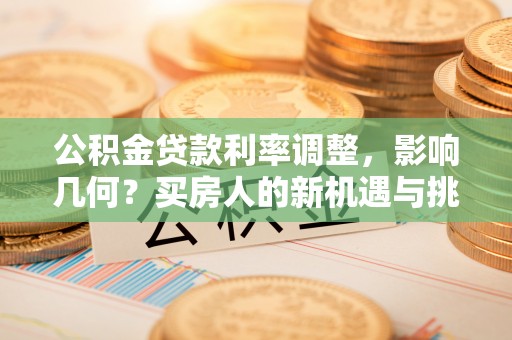 康乐公积金贷款利率调整，影响几何？买房人的新机遇与挑战