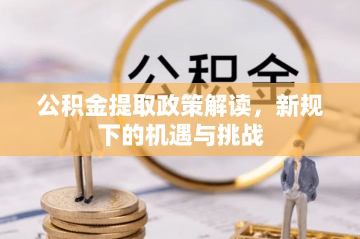 康乐公积金提取政策解读，新规下的机遇与挑战