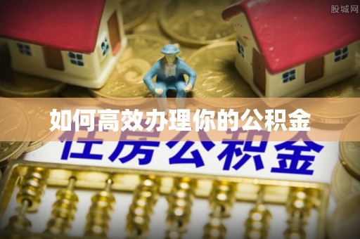 康乐如何高效办理你的公积金