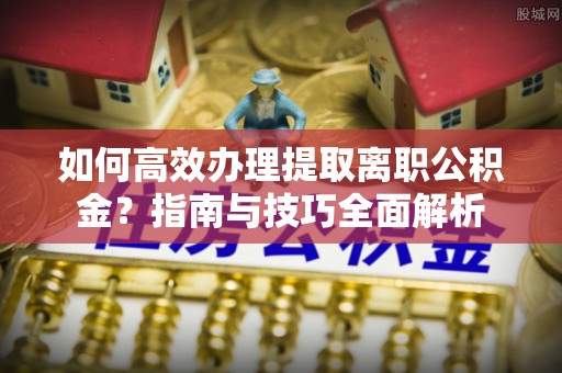 康乐如何高效办理提取离职公积金？指南与技巧全面解析