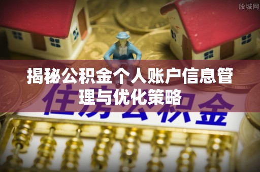 康乐揭秘公积金个人账户信息管理与优化策略