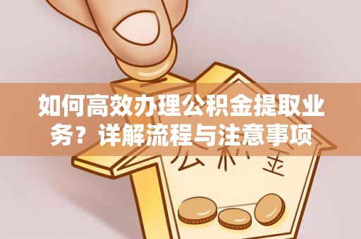 康乐如何高效办理公积金提取业务？详解流程与注意事项