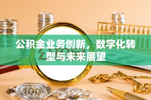 康乐公积金业务创新，数字化转型与未来展望