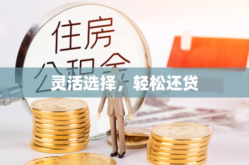 康乐灵活选择，轻松还贷