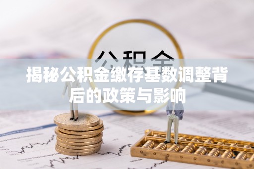 康乐揭秘公积金缴存基数调整背后的政策与影响