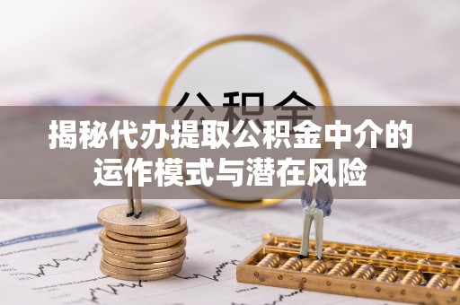 康乐揭秘代办提取公积金中介的运作模式与潜在风险