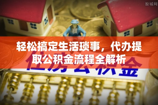 康乐轻松搞定生活琐事，代办提取公积金流程全解析