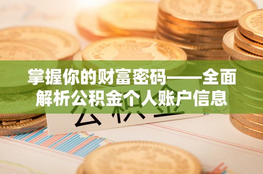 康乐掌握你的财富密码——全面解析公积金个人账户信息
