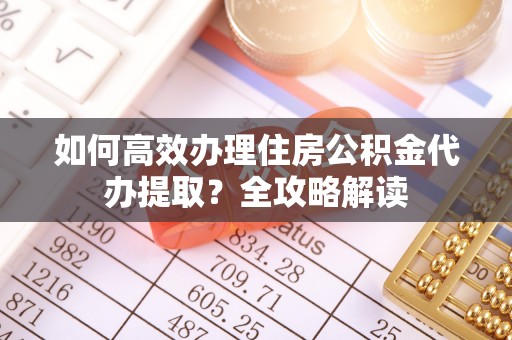 康乐如何高效办理住房公积金代办提取？全攻略解读
