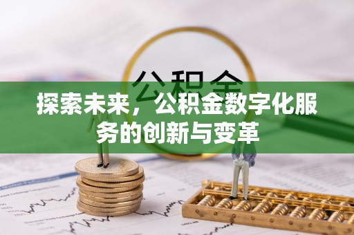 康乐探索未来，公积金数字化服务的创新与变革