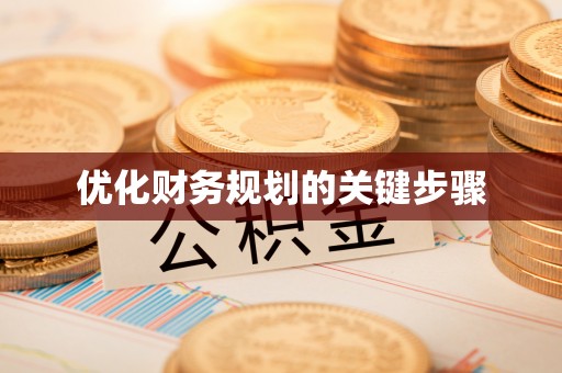 康乐优化财务规划的关键步骤