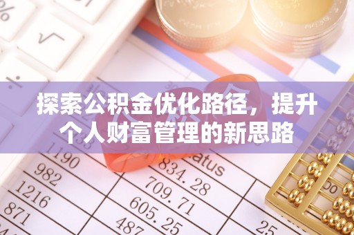 康乐探索公积金优化路径，提升个人财富管理的新思路