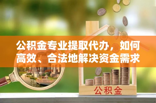 康乐公积金专业提取代办，如何高效、合法地解决资金需求？