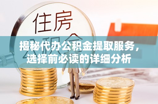 康乐揭秘代办公积金提取服务，选择前必读的详细分析